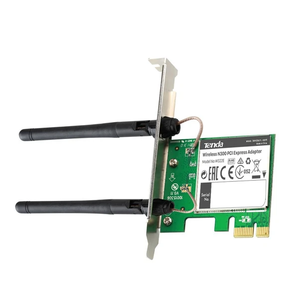 W322E Wifi-N 300Mbps Pci-E Wifi Adaptör - Resim 4