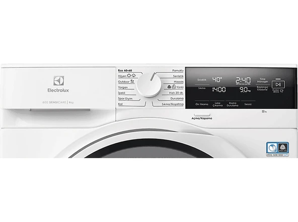 Electrolux EW6F3494T 1400 Devir 9 kg Çamaşır Makinesi ürün görseli 1
