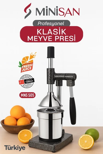 Minisan Mns-505 Klasik Kollu  Meyve Presi ürün görseli 1