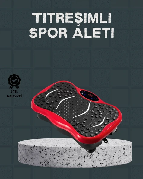 Titreşimli Egzersiz Platformu Evde Spor ve Kas Aktivasyonu P111498S3121 ürün görseli 1