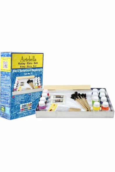 Emkes0080 Artebella Kolay Ebru Seti No-8 ürün görseli 1