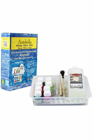 Emkes0025 Artebella Kolay Ebru Seti No-2,5 ürün görseli 1