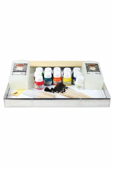 Emkes070 Artebella Kolay Ebru Seti No-7 - Resim 4