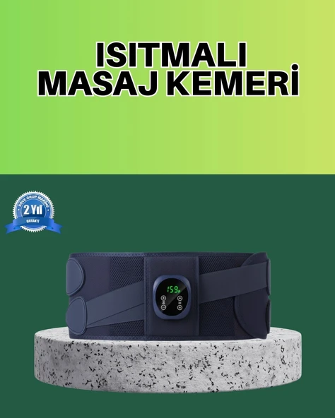 Titreşimli Masajlı Bel Kemeri Sessiz Çalışma 100 cm Bel Uyumlu P111892S6720 ürün görseli 1