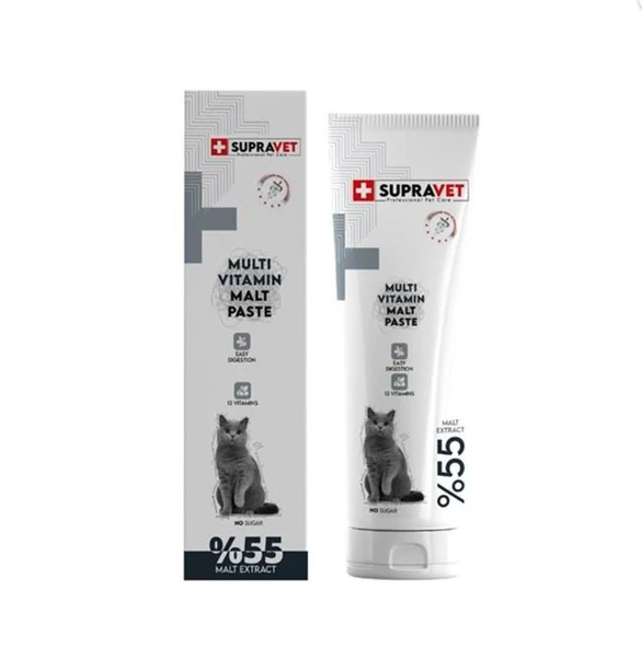 Supravet Multivitamin Malt Paste Kedi Macunu 100 Gr ürün görseli 1