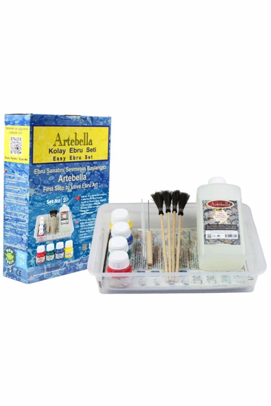 Emkes0020 Artebella Kolay Ebru Seti No-2 ürün görseli 1