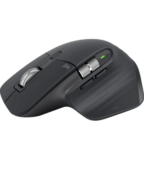 LOGİTECH MX Master 3S Performans 8000dpi Optik Sensörlü Sessiz Kablosuz Mouse Siyah (910-006565) ürün görseli 1