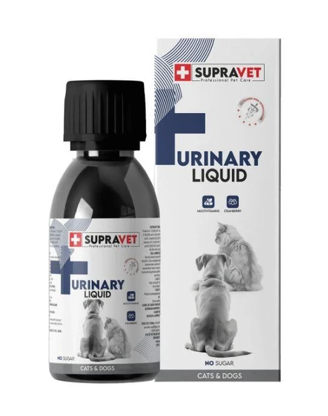 Supravet Urinary Kedi Ve Köpek İdrar Sağlığı Destekleyici Sıvı Damla 100 Ml ürün görseli 1
