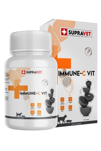 Supravet İmmune Kedi Ve Köpek Bağışıklık Güçlendirici Vitamin 75 Tablet ürün görseli 1