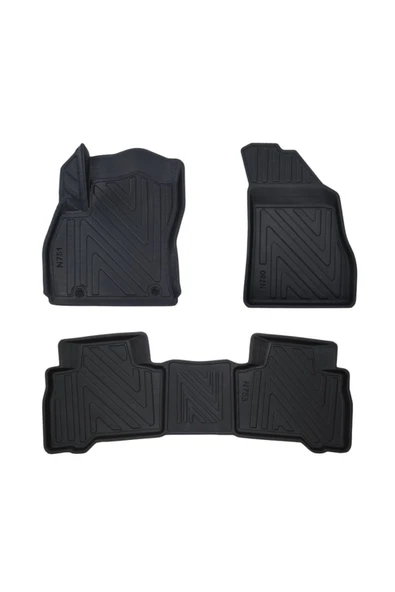 Fiat Fiorino Dizel 2007-2019 Panelvan Premium Araca Özel 4D Paspas ürün görseli 1