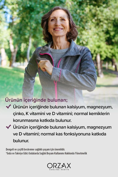 OP K2 Vitamini + Kompleks Formül 30 Tablet - Resim 4