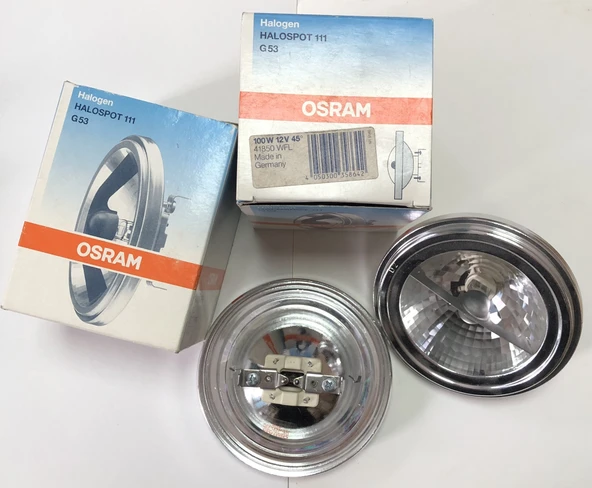 OSRAM HALOGEN HALOSPOT 111 G53 41850 WFL 100W 12V ürün görseli 1