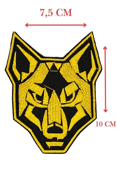 Single Sword Nakış Patch - Kurt Peç - Resim 4