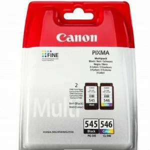 Canon PG-545 + CL-546 Renkli + Siyah 2'li Set Kartuş ürün görseli 1