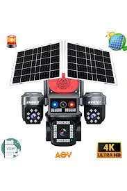 Avenir AV-S445 8 MP Solar 4K Güneş Enerjili Gece Görüşlü Güvenlik Kamerası ürün görseli 1
