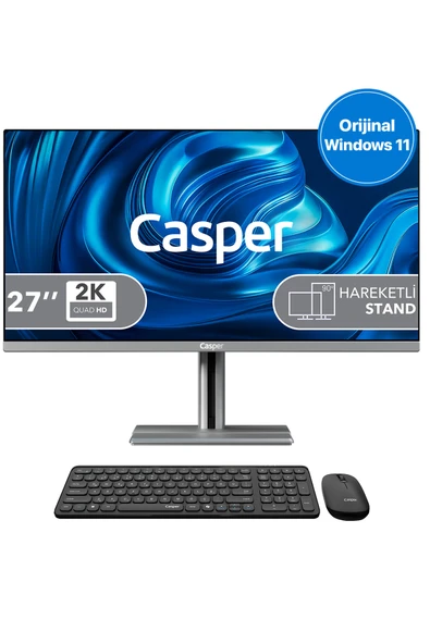 Casper Nirvana A87.210H-AF00A-V-G Intel Core 5-210H 12GB RAM 1TB NVME SSD W11H ürün görseli 1