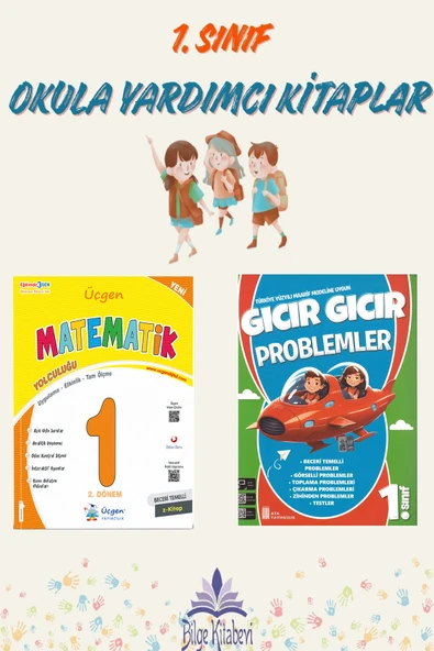 1. Sınıf (2.Dönem)  Matematik Yolcuğu + Gıcır Gıcır Problemler ürün görseli 1