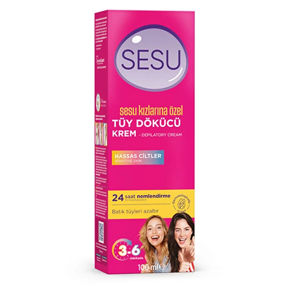 Sesu Tüy Dökücü Krem Ağdaya İlk Adım 100 ml ürün görseli 1