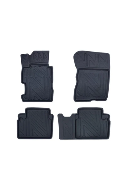 Honda Civic 2006-2012 Sedan Premium Araca Özel 4D Paspas ürün görseli 1