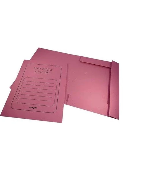 Özkan Tam Kapaklı Dosya 50'li Paket Pembe Telsiz 34x27 Cm Pembe ürün görseli 1