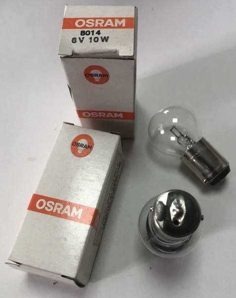 OSRAM O 10W/6V 8014 FOTO OPT H ürün görseli 1