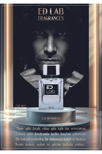 EDLAB Fragrances Edl/m060 Erkek Parfümü 50ml Edp ürün görseli 1