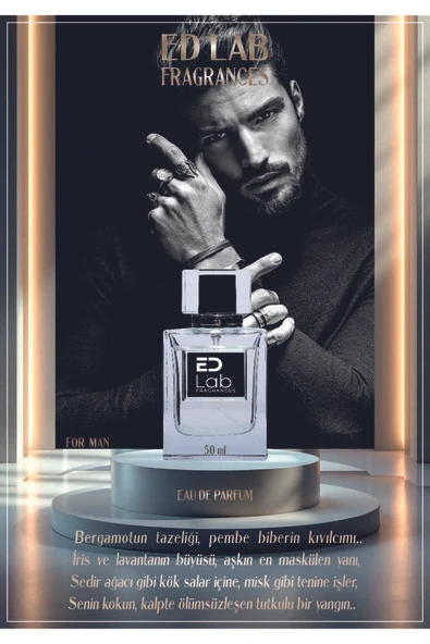 EDLAB Fragrances EDL/M021 Erkek Parfüm (Afrodızyak Etkili) 50 ml ürün görseli 1