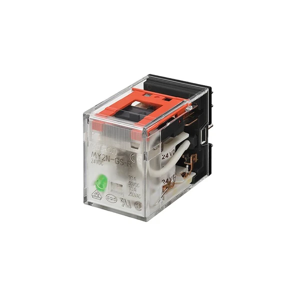Omron MY4INGSRDC12BYOMZ, Relay, plug-in, 14-pin, 4PDT, 6 A, mechanica ürün görseli 1