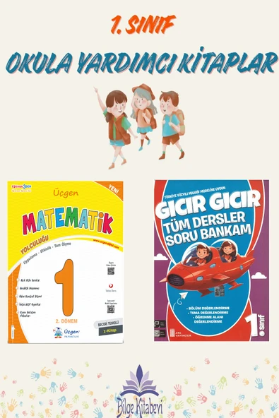 1. Sınıf (2.Dönem)  Matematik Yolcuğu + Gıcır Gıcır Tüm Dersler Soru Bankam ürün görseli 1