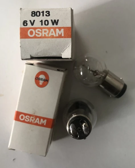 OSRAM O 10W/6V 8013 FOTO OPT H ürün görseli 1