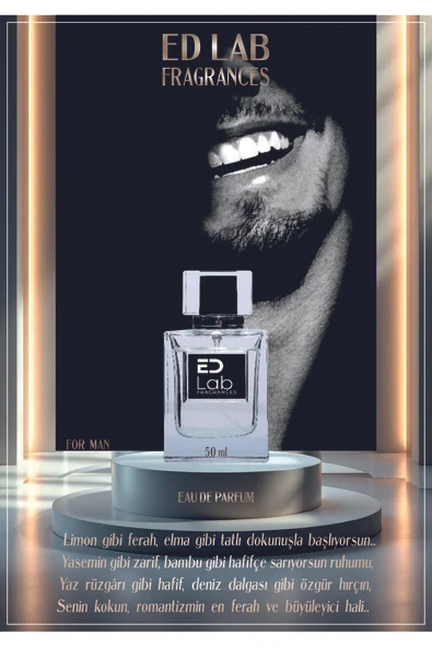 EDLAB Fragrances EDL/M030 Erkek Parfüm ( Etkili) 50 ml ürün görseli 1