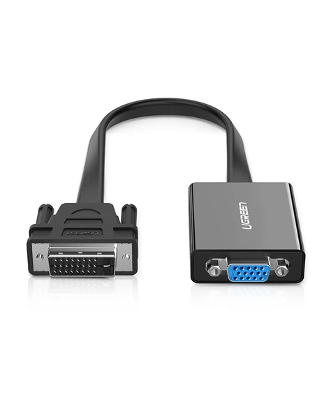 UGREEN DVI 24+1 Erkek to VGA Dişi Dönüştürücü Adaptör, 40259 ürün görseli 1