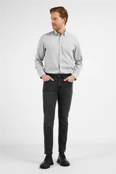 Füme 5 Cep Slim Fit Pamuklu Denim Pantolon 1023255166 ürün görseli 1