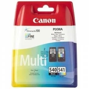 Canon PG-540+CL-541 Renkli + Siyah 2'li Set Kartuş ürün görseli 1