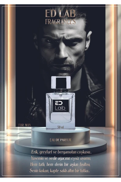 EDLAB Fragrances EDL/M041 Erkek Parfüm ( Etkili) 50 ml ürün görseli 1