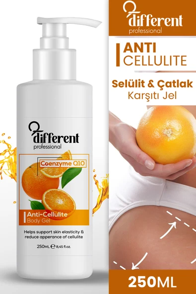 DİFFERENT PROFESİONAL Selülit Ve Çatlak Giderici Sıkılaştırıcı Jel 250ml ürün görseli 1