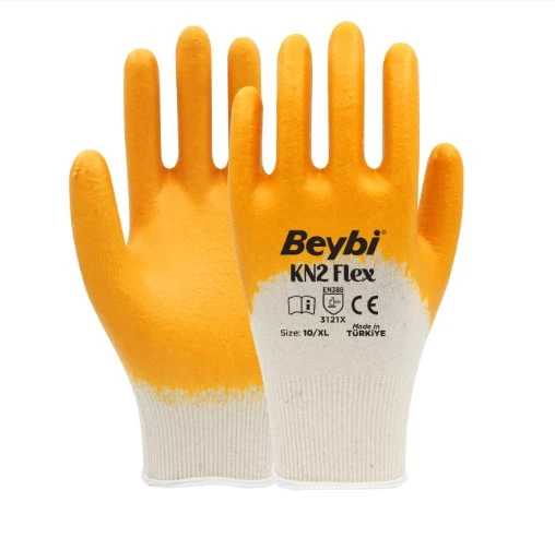 Beybi KN2 Flex PAMUK LİKRALI ÖRME ELDİVEN 12 ÇİFT ürün görseli 1