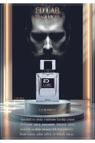 EDLAB Fragrances EDL/M040 Erkek Parfüm ( Etkili) 50 ml ürün görseli 1
