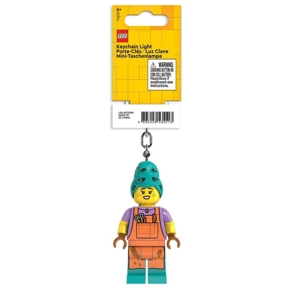 LEGO Minifigures KE225H Ceramic Girl Led Key Chain ürün görseli 1
