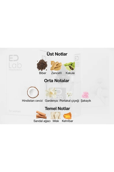 EDLAB Fragrances EDL/W100 Kadın Parfüm 50 ml - Resim 3
