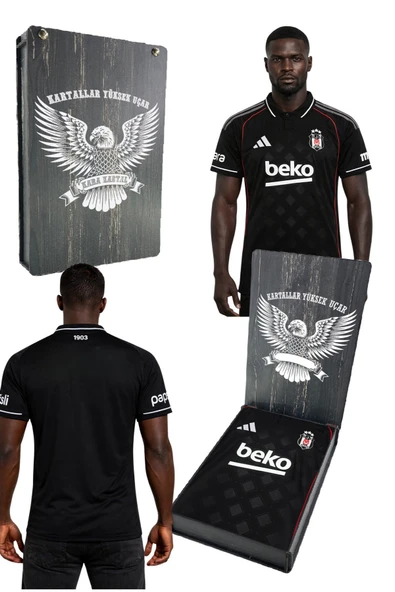 Bjk Frm 010 BEŞİKTAŞ LİSANSLI ADİDAS FORMA LAZER KUTU HEDİYELİ ürün görseli 1