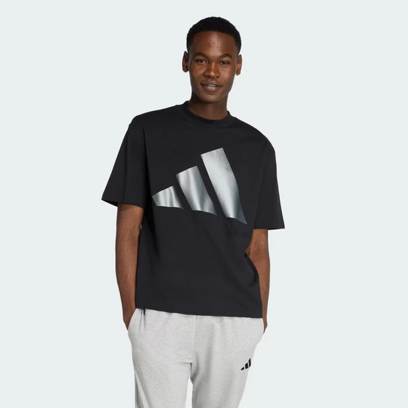Adidas JM1709 (M ESS HLD T) HOLIDAY BÜYÜK LOGOLU TSHIRT ürün görseli 1