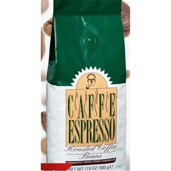 Mehmet Efendi 500Gr Cafe Espresso Çekirdek Roasted Coffee No1 ürün görseli 1