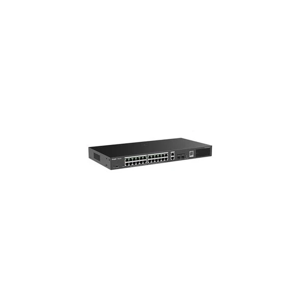 RUİJİE-REYEE RG-ES228GS-P 28 PORT 24XGE-2XGE/SFP 370W POE SWİTCH ürün görseli 1