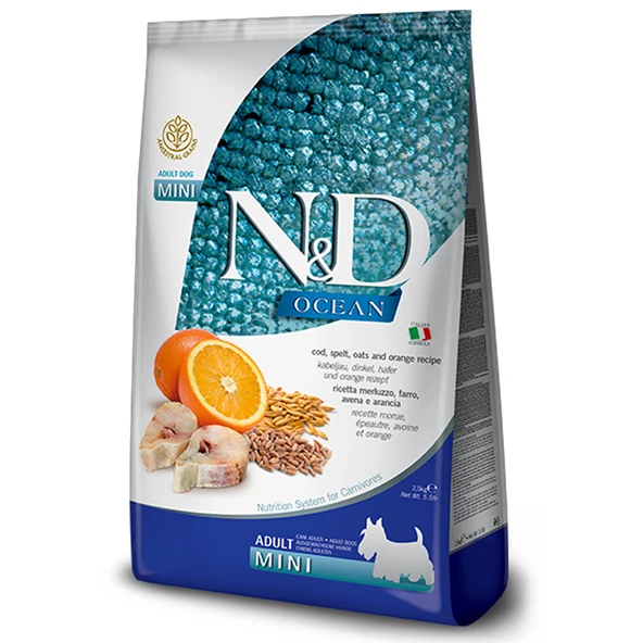 N&D Ocean Balıklı Mini Yetişkin Köpek Maması 7 Kg ürün görseli 1