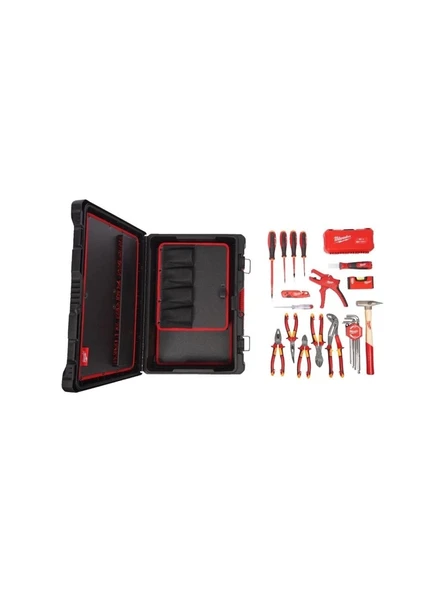Milwaukee Packout Elektrikçi Seti 62 Parça - 4932499466 ürün görseli 1