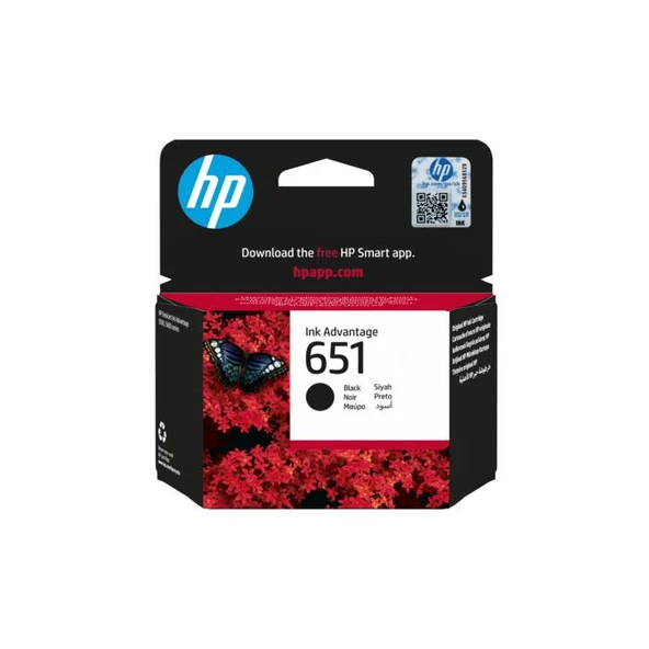 HP 651 C2P10AE Siyah Kartuş ürün görseli 1