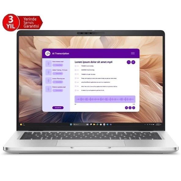 Dell Pro 14 Plus Ultra7 268V-14-32G-1TBSSD-Dos XCO210_PB14250_UBU ürün görseli 1