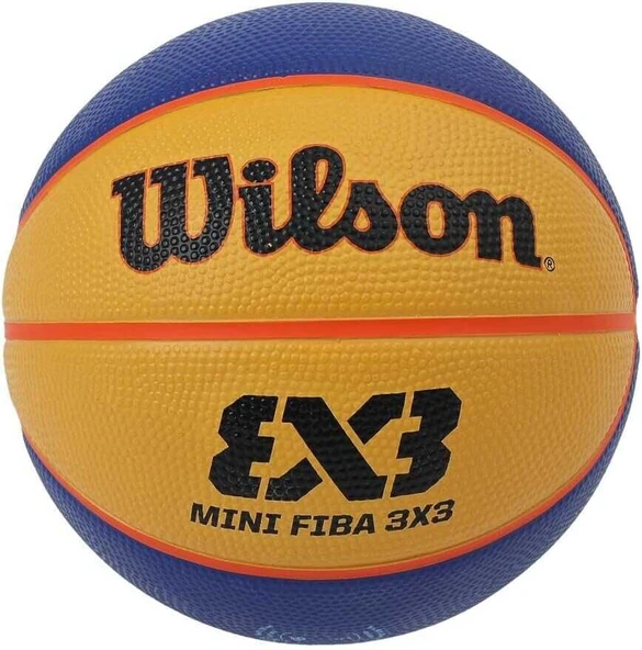 Wilson Fiba 3X3 Mini Rubber SZ3 Basketbol Topu WTB1733XB ürün görseli 1