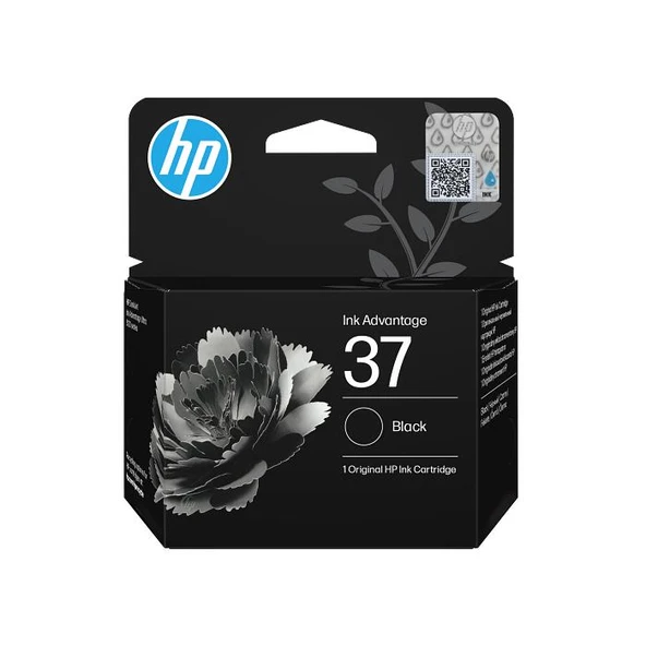 HP 37 7FP45AE Siyah Kartuş ürün görseli 1